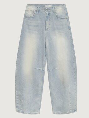 OAK + FORT VINTAGE WASH BARREL JEAN SIZE SMALl